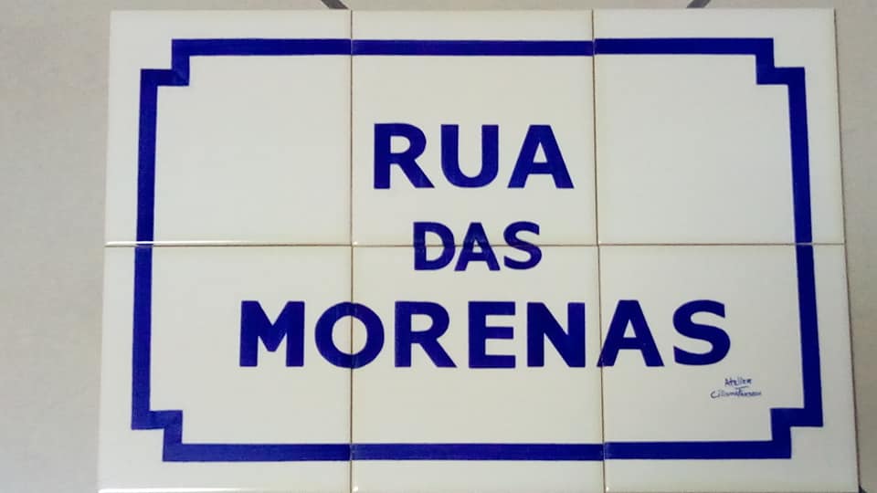 Painel Toponímico (Rua das Morenas) 